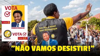 VOTO CERTO O Discurso Impactante de Venâncio Mondlane que Abala o Governo da FRELIMO [upl. by Halda263]