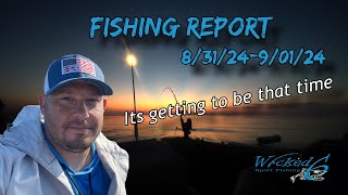 Fishing Report Lake Ontario Oak Orchard 0831 09012024 [upl. by Lanae]