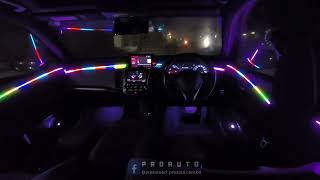 Symphony Ambient light Installation on Toyota Crown RS [upl. by Oira]