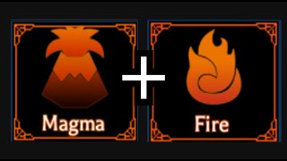 Fire  Magma  DAMAGE Arcane Odyssey [upl. by Natalya274]