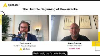 The Humble Beginnings of Hawaii Poké  Restaurant Success Tips [upl. by Palecek60]