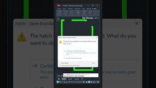 Hatch GapTolerance  AutoCAD Tutorial architecture autocad civilengineering [upl. by Ardnaed768]