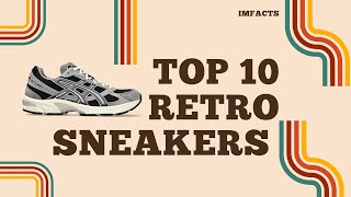 10 Retro Sneakers Trending in 2024 [upl. by Lawlor]