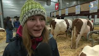 Besançon  le concours Vache de salon est de retour [upl. by Mizuki]