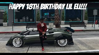 HAPPY 18TH BIRTHDAY LIL ELI  GTA V RP  DEUCE WORLD V4 [upl. by Notsa772]