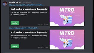 BOT GERADOR DE NITRO SEM BAIXAR NADA Funciona [upl. by Silverstein880]