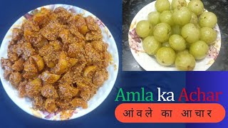 Amla achar recipe ऑवले का आचार। ऑवले का आचार बनाने का तरीका। How to make Amla ACHAR [upl. by Peppy929]