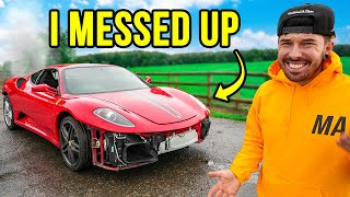 REBUILDING AN EX RENTAL FERRARI  PT5 [upl. by Yborian936]