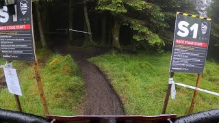 Glentress BSIDE A TRAIL FAIRY PLAN stage 1 International Enduro 16062024 [upl. by Launame]