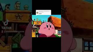 Kirby diciendo poyo nintendo kirby poyo videojuegos [upl. by Norrag]