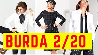 BURDA 22020 First Look  Early Preview [upl. by Loram362]