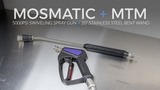 Complete MosmaticMTM Spray Gun amp Wand Solution [upl. by Herrington171]