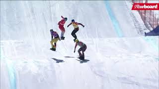 SnowboardcrossWeltcup Veysonnaz 2023  Highlights [upl. by Jermaine]