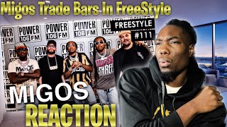 Migos Trade Bars In Culture 3 Stamped Freestyle LA Leakers Freestyle REACTION [upl. by Clementis122]