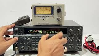 Kenwood TS850D HF 120W Open Freq [upl. by Michelina]