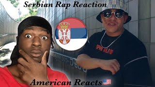 Americans First Serbian Rap Reaction Smoke Mardeljano  Definicija MCja Official video [upl. by Emelen]