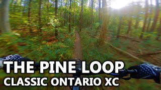 The Pine Loop  Twin Ponds Cambridge Ontario  MTB [upl. by Rhianon]