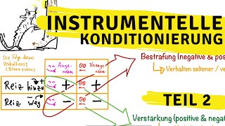 Instrumentelle Konditionierung Teil2 Bestrafung und Verstärkung [upl. by Anestassia498]