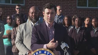 Sen Ossoff introduces bill to attract more grocery stores to Georgia communities support farmers [upl. by Ekusoyr]