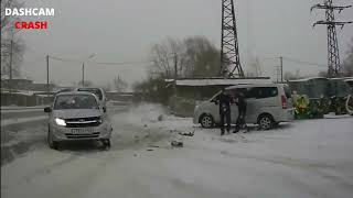 Dashcam Car Crash complication  4 [upl. by Arymahs]