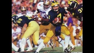 1978 Rose Bowl 4 Michigan vs 13 Washington [upl. by Yntirb]