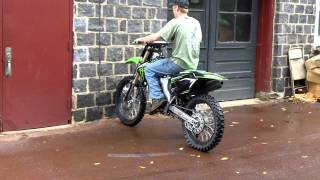 kx250f burnout [upl. by Emily156]