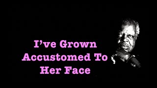 I’ve Grown Accustomed To Her Face  Karaoke Oscar Peterson [upl. by Aiva171]