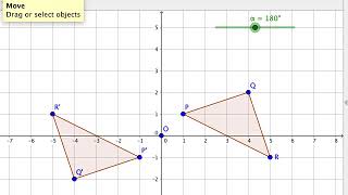 GeoGebra Tutorial 9  Rotating Triangles [upl. by Mahgirb]