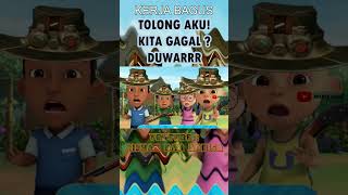 Upin dan Ipin KITA GAGAL SIAPA DIA H3B4T upinipin aksiupinipin memes upin fyp shorts lucu ff [upl. by Yawnoc855]