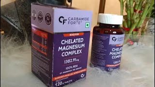 CHELATED MAGNESIUM COMPLEX 120 TABLETS [upl. by Mini]