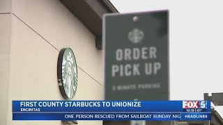 First County Starbucks To Unionize [upl. by Hekking]