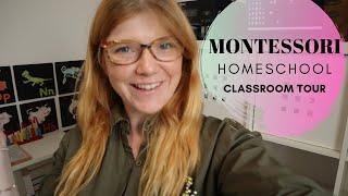 How to Setup a Montessori Classroom or Homeschool Room [upl. by Nosae]