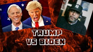 🚨WARNING ALOT OF PAUSING🚨🚨 ERB  TRUMP VS BIDEN  REACTION  OMG THIS WAS FIRE💥💥💥💥💥💥💥💥💥💥 [upl. by Georgena]