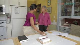 Caregiver Training Communicating with A Client with Dementia Early Stage  CareAcademy [upl. by Anegal100]