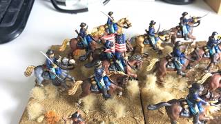 Review of Perrys ACW 28mm Cavalry [upl. by Siusan712]