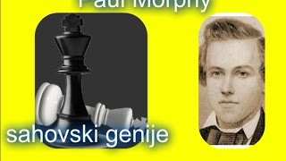 Tako igra sahovski genije MORPY vs ROUSSEAU  218 sah i mat [upl. by Yllen]