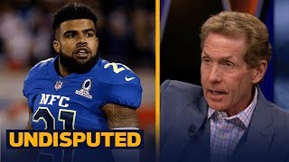 Ezekiel Elliott reportedly getting ready for suspension  Skip Bayless reacts  UNDISPUTED [upl. by Neukam25]