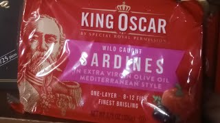 king oscar sardines review Mediterranean style [upl. by Wilhelmina]