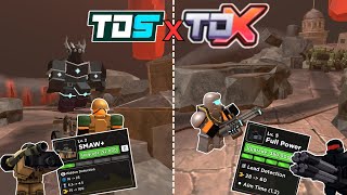 Tower Defense Simulator But The Towers Have TDX Stats [upl. by Haley727]