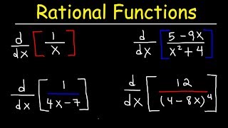 Derivatives of Rational Functions [upl. by Aivilys835]