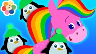 Vídeos Educativos Para Crianças – Compilação  Cores Números e Desenhos Educativos  BabyFirst TV [upl. by Wampler]