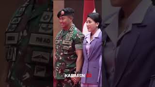 ADIK PANGLIMA TNI TERNYATA SEORANG PERWIRA PANGKAT KOMBES shortsvideo panglimatni kombes [upl. by Igal]