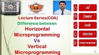 horizontal vs vertical microprogramming in COA  Horizontal vs Vertical microinstruction in COA [upl. by Yvonner]