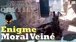 ASSASSINS CREED ODYSSEY Ostracon à Énigme  Moral Veiné  Localisation [upl. by Mercy]