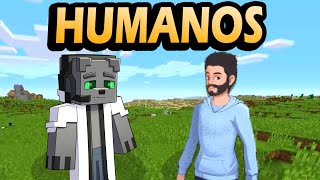 Crearon HUMANOS en Minecraft [upl. by Tremain695]