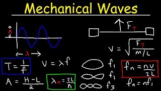 Mechanical Waves Physics Practice Problems  Basic Introduction [upl. by Sido]