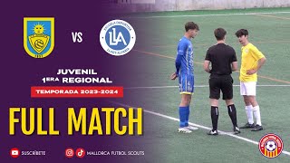 Andratx vs Llaüt  Juvenil Primera Regional  Grupo D  Jornada 26 [upl. by Genet]