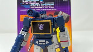 Magic Square MSB27S Voice Ripple Soundwave wo Cassette Legends Soundwave Figure Review [upl. by Trask276]