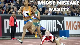 What a Dramatic Last 100m In WOMENS 4X100M RELAY🤭😂😭Netherlands Vs Switzerland [upl. by Puklich]