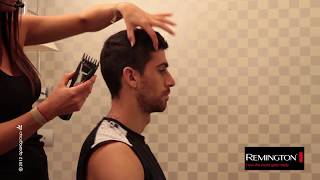 Tutoriel  Coupe de cheveux homme avec la tondeuse Pro Power Series HC5750 [upl. by Astto706]